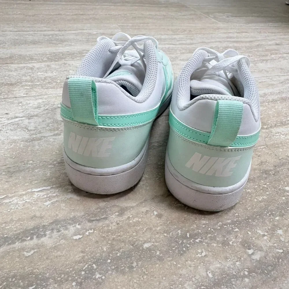 Nike White and Green Trainers